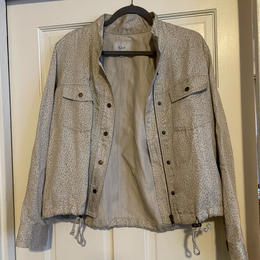 Rails Collins Jacket Mini Cheetah Print